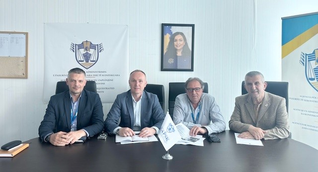 U.D. Drejtori i Përgjithshëm i AAPSK-së, z. Alban Sutaj, pret në takim përfaqësues të OSBE-së në Kosovë
