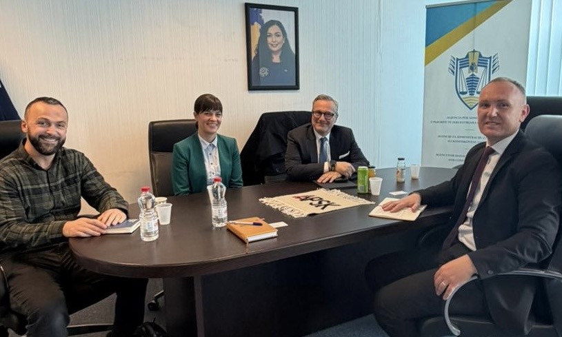 U.D. Drejtori i Përgjithshëm i AAPSK-se priti në takim përfaqësuesit e UNODC për forcimin e bashkëpunimit institucional